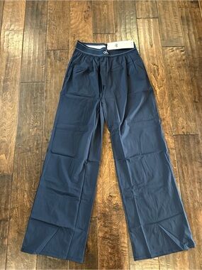 Yoga Woman’s Wide-Leg Navy Performance Pants